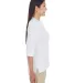 DP188W Devon & Jones Ladies' Perfect Fit™ Tailor WHITE side view