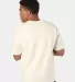 Champion T105 Logo Heritage Jersey T-Shirt Natural back view