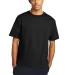 Champion T105 Logo Heritage Jersey T-Shirt Black front view