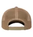 Yupoong 6606 Retro Trucker Hat in Multicam arid/ tan back view