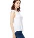 US Blanks US116 Women's Tri-Blend Muscle Tank in White side view