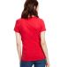 US Blanks US100 Women's Jersey T-Shirt in Red back view