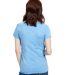 US Blanks US100 Women's Jersey T-Shirt in Big blue back view