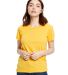 US Blanks US100 Women's Jersey T-Shirt in Gold front view