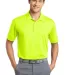 Nike Golf 637167  Dri-FIT Vertical Mesh Polo Volt front view