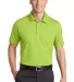 Nike Golf 746099  Dri-FIT Solid Icon Pique Modern  Chartreuse front view