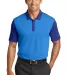 Nike Golf 746101  Dri-FIT Colorblock Icon Modern F Lt Ph Bl/Dp Ry front view