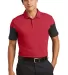 Nike Golf 779802  Dri-FIT Sleeve Colorblock Modern Gym Red/Black front view