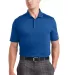 Nike Golf 838956  Dri-FIT Players Polo with Flat K Gym Blue front view