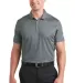 Nike Golf 838965  Dri-FIT Crosshatch Polo Cool Grey/Anth front view