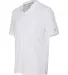 Adidas A206 Golf Gradient 3-Stripes Sport Shirt White side view