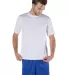 Champion CW22 Sport Performance T-Shirt in White front view