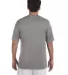 Champion CW22 Sport Performance T-Shirt in Stone grey back view