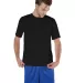 Champion CW22 Sport Performance T-Shirt in Black front view