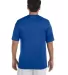 Champion CW22 Sport Performance T-Shirt in Royal blue back view
