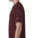 Champion CW22 Sport Performance T-Shirt in Maroon side view