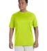 Champion CW22 Sport Performance T-Shirt in Safety green front view