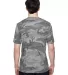 Champion CW22 Sport Performance T-Shirt in Stone grey camo back view