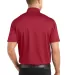 Port Authority K569    Diamond Jacquard Polo Rich Red back view
