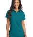 Port Authority L571    Ladies Dimension Polo in Dark teal front view