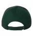 Valucap VC600 Structured Chino Cap Forest back view