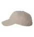 Valucap VC600 Structured Chino Cap Khaki side view