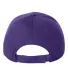 Valucap VC600 Structured Chino Cap Purple back view
