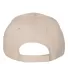 Valucap VC600 Structured Chino Cap Stone back view