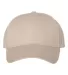Valucap VC600 Structured Chino Cap Stone front view