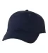 Valucap VC200 Brushed Twill Cap Navy front view
