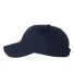 Valucap VC200 Brushed Twill Cap Navy side view