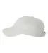 Valucap VC200 Brushed Twill Cap White side view