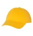 Valucap VC200 Brushed Twill Cap Gold side view