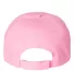 Valucap VC200 Brushed Twill Cap Pink back view