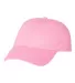Valucap VC200 Brushed Twill Cap Pink side view