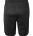 S162 Champion Logo Long Mesh Shorts with Pockets Black back view