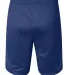 S162 Champion Logo Long Mesh Shorts with Pockets Athletic Royal back view