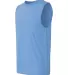 Gildan 42700 Performance Sleeveless T-Shirt CAROLINA BLUE side view