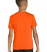 Gildan 46000B Performance® Core Youth Short Sleev in Sport orange back view