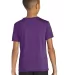Gildan 46000B Performance® Core Youth Short Sleev in Sport purple back view