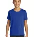 Gildan 46000B Performance® Core Youth Short Sleev in Sport royal front view
