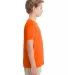 Gildan 46000B Performance® Core Youth Short Sleev in Sport orange side view