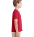 Gildan 46000B Performance® Core Youth Short Sleev in Sprt scarlet red side view