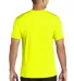 Gildan 46000 Performance® Core Short Sleeve T-Shi in Safety green back view