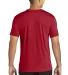Gildan 46000 Performance® Core Short Sleeve T-Shi in Sprt scarlet red back view