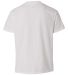 Gildan 64500B SoftStyle Youth Short Sleeve T-Shirt WHITE back view
