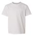Gildan 64500B SoftStyle Youth Short Sleeve T-Shirt WHITE front view