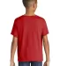 Gildan 64500B SoftStyle Youth Short Sleeve T-Shirt in Red back view