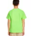 Gildan 64500B SoftStyle Youth Short Sleeve T-Shirt in Lime back view