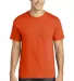 Gildan 5300 Heavy Cotton T-Shirt with a Pocket in Orange front view